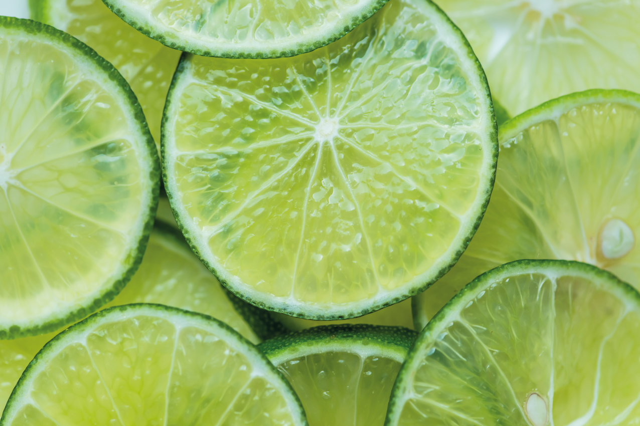 Naproane modern felii suculente de lime - TenStickers