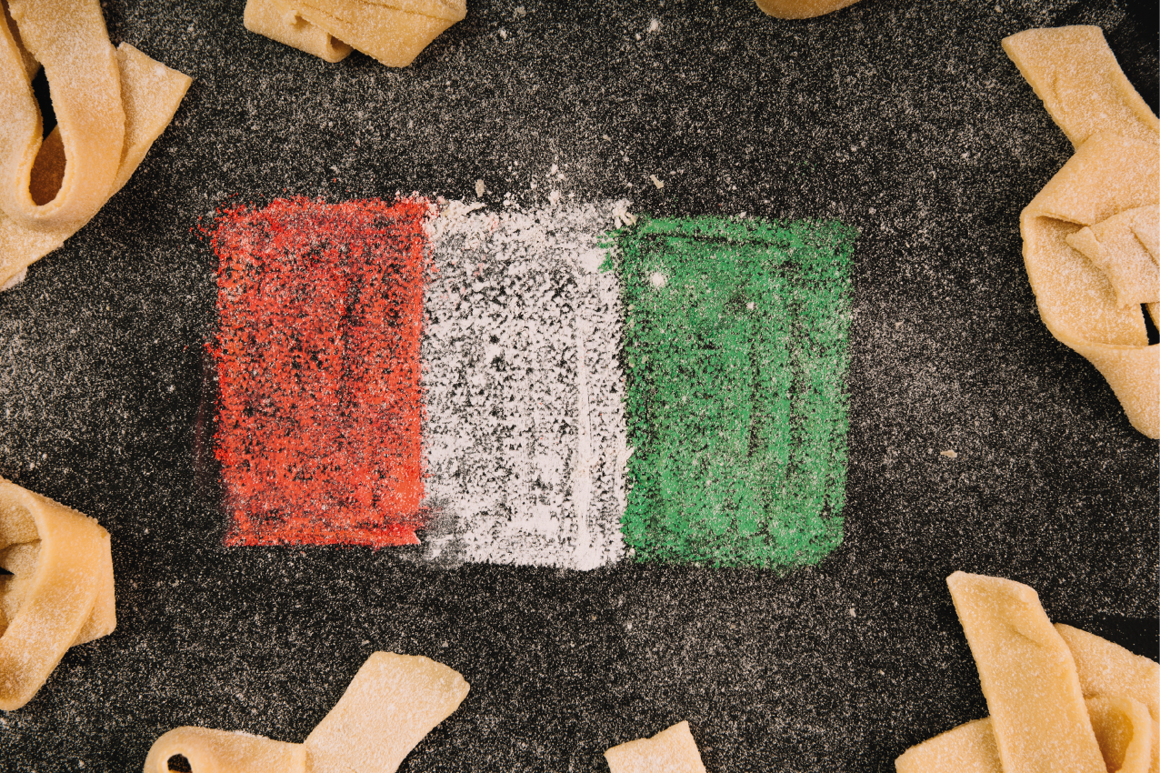 Naproane original tricolor italian culinary - TenStickers
