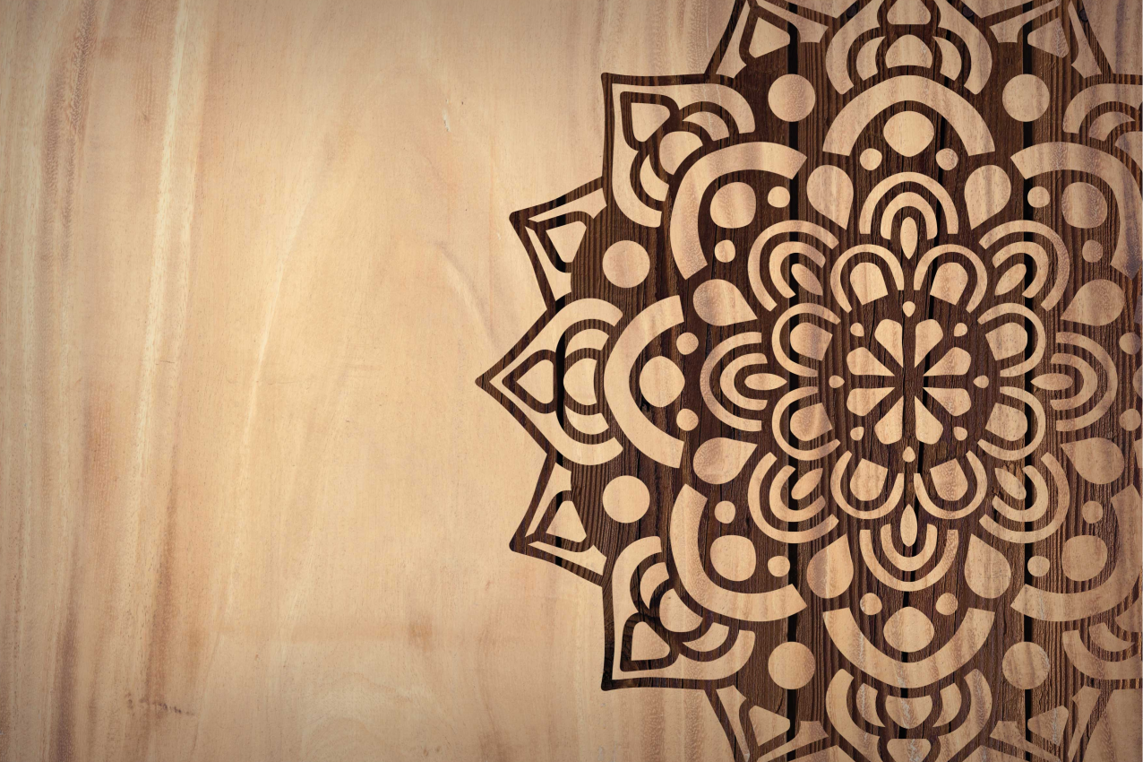 Covoare din lemn cu model lateral - TenStickers