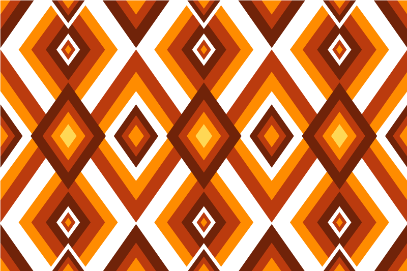 Naproane original cu model geometric de diamante - TenStickers