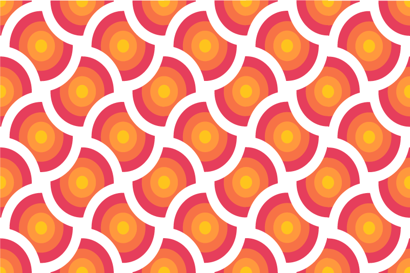 Naproane original cu suprafață colorată și patterned - TenStickers