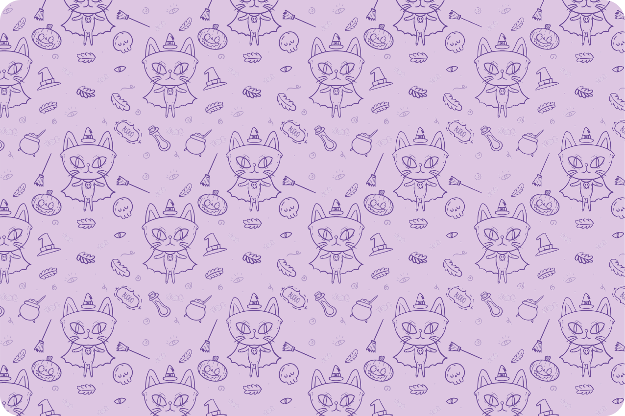 Naproane pentru copii cu motif de pisică jucăușă - TenStickers