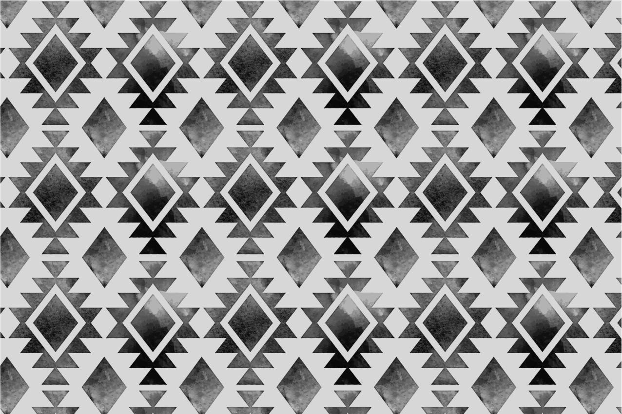 Naproane de textură model geometric monochrom - TenStickers