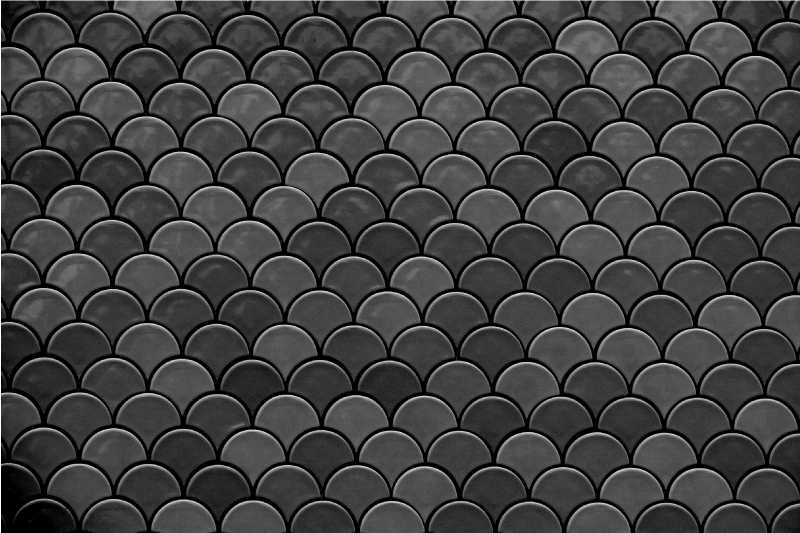 Covoare negre cu huse cu textură - TenStickers