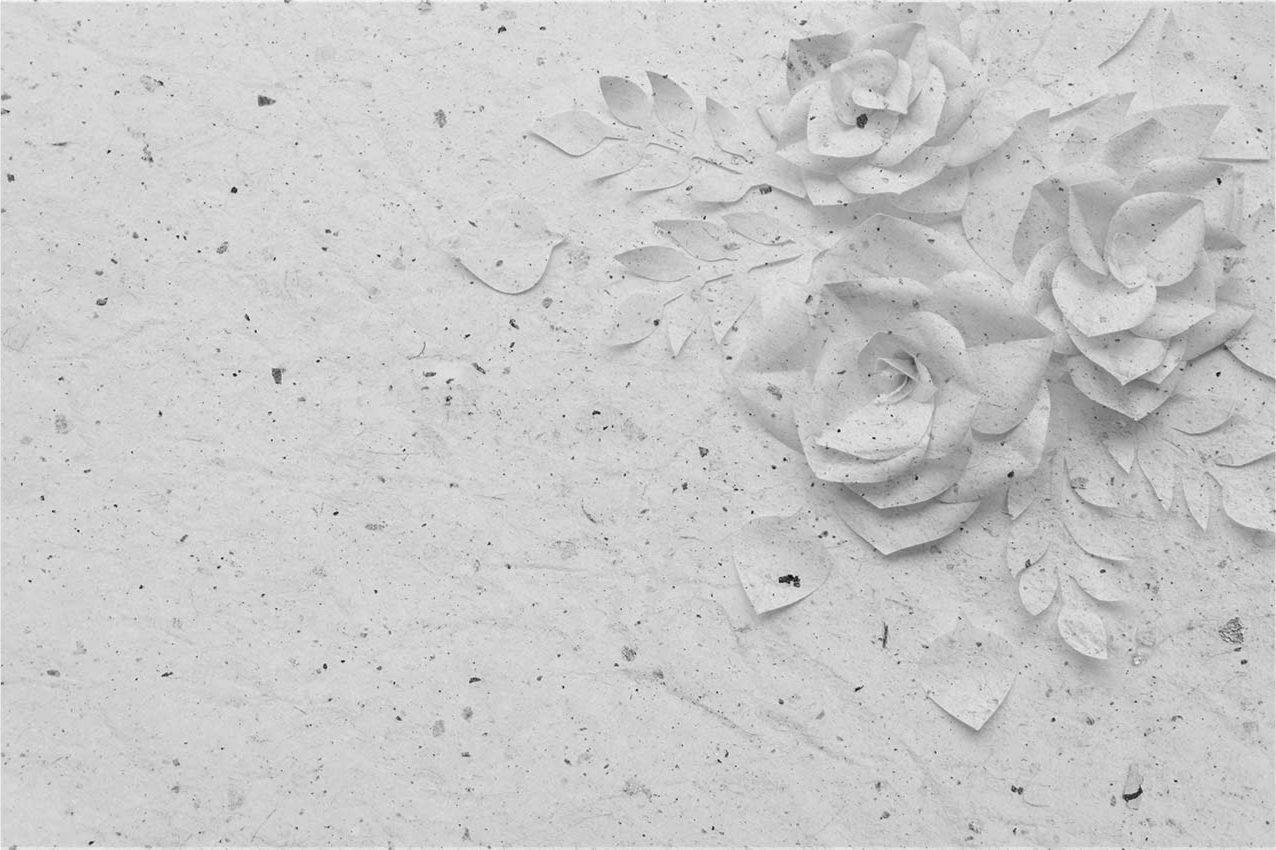 Naproane de textură cu relief floral elegant - TenStickers