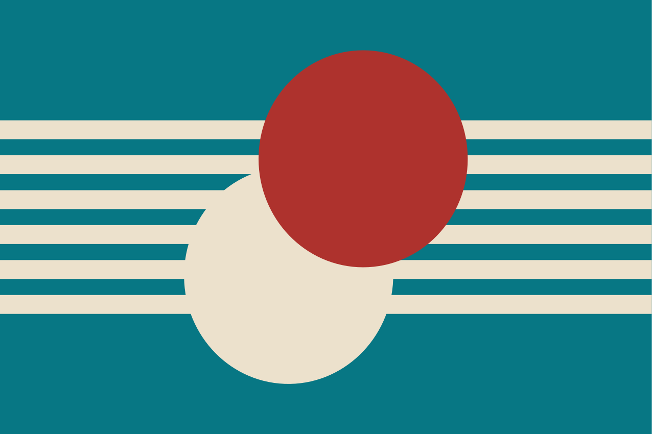 Naproane modern forme colorate abstracte - TenStickers