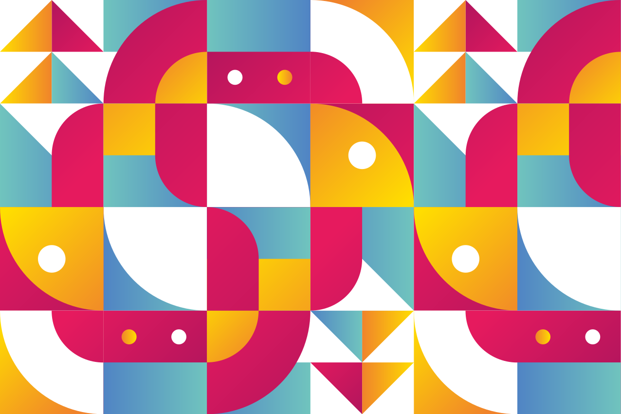 Naproane modern cu modele geometrice îndrăznețe - TenStickers