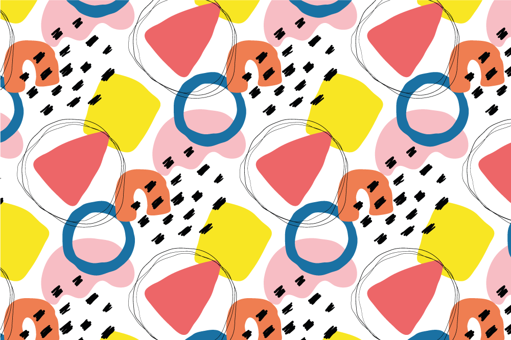 Naproane modern cu elemente geometrice vii - TenStickers