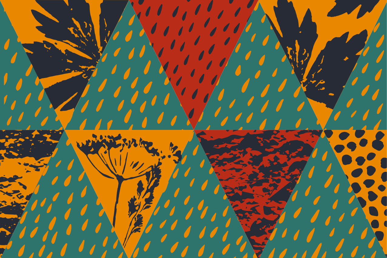 Naproane original cu model geometric îndrăzneț - TenStickers