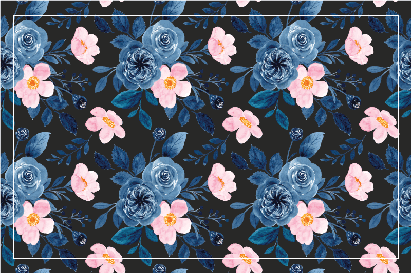 Naproane original suprafață texturată botanică - TenStickers