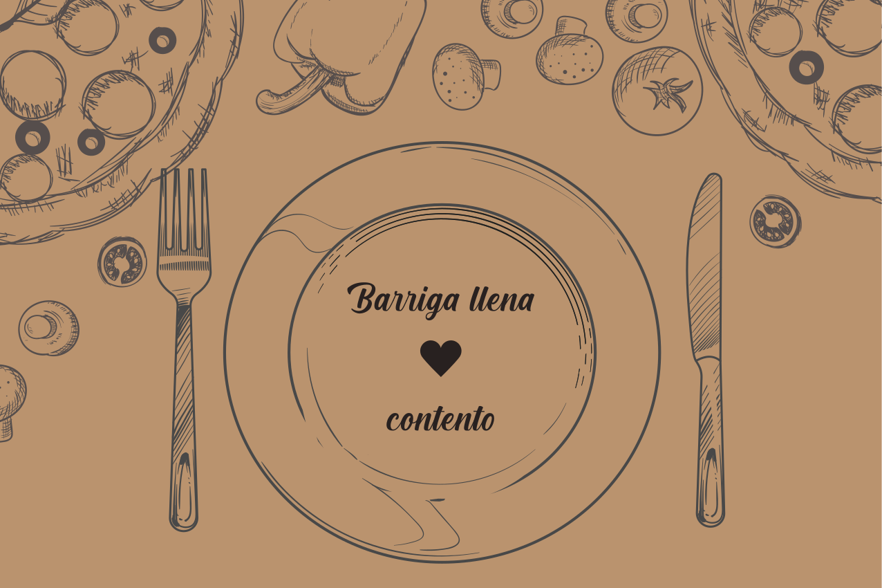 Naproane original farfurie goală cu inimă - TenStickers