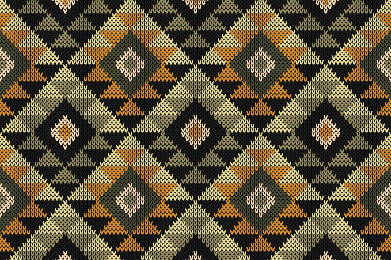 Naproane de textură cu motiv geometric chic - TenStickers