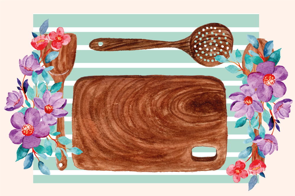 Naproane original pentru o scenă culinară elegantă - TenStickers