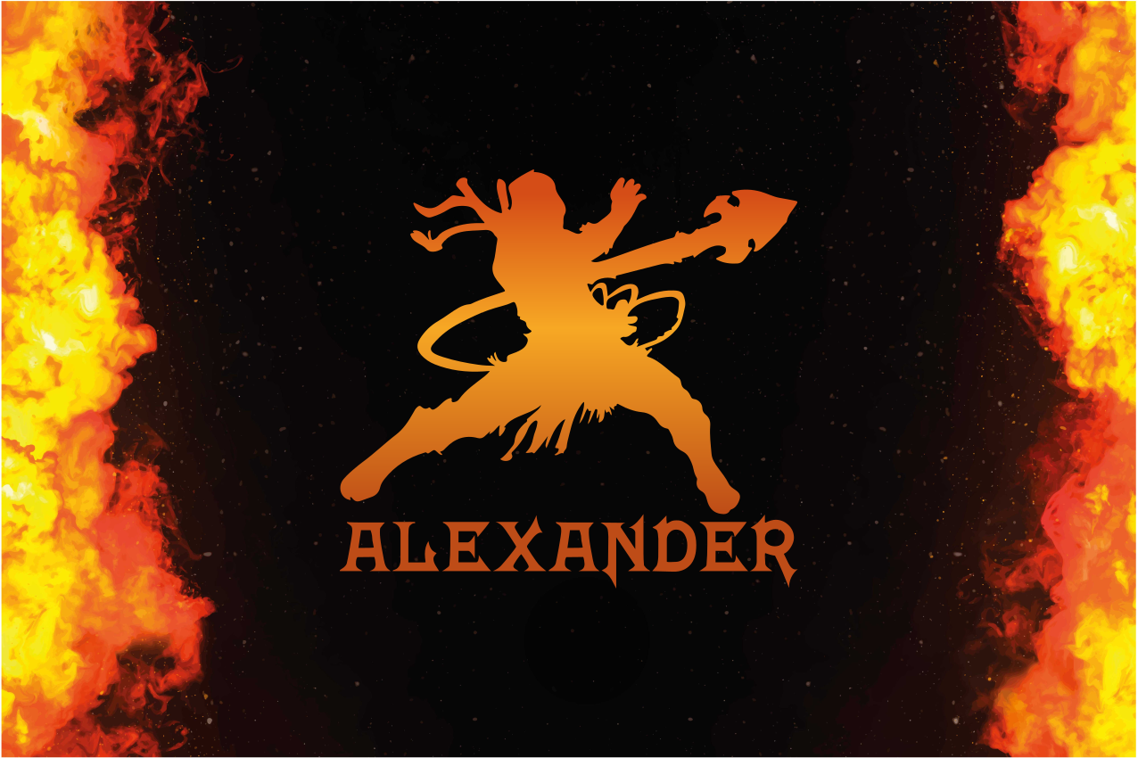 Naproane original silueta războinicului feroce - TenStickers