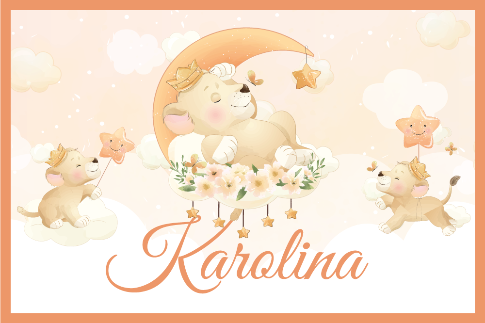 Naproane pentru copii pui de leu jucăuși - TenStickers