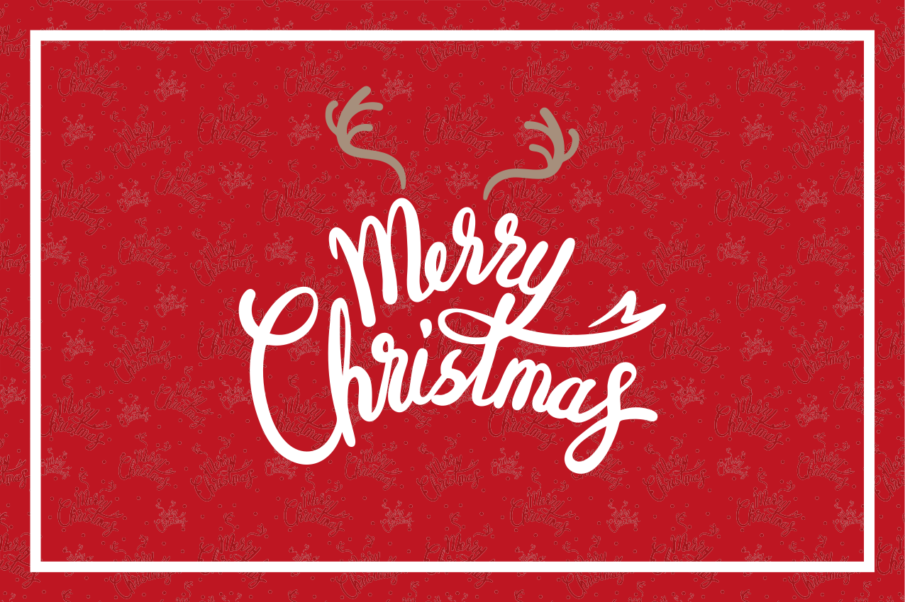 Crăciun fericit renă de crăciun - TenStickers