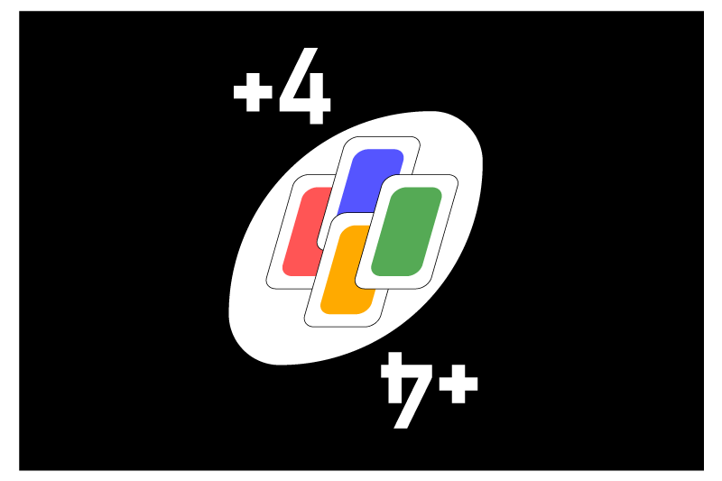 Naproane original design inspirat din jocuri de cărți - TenStickers