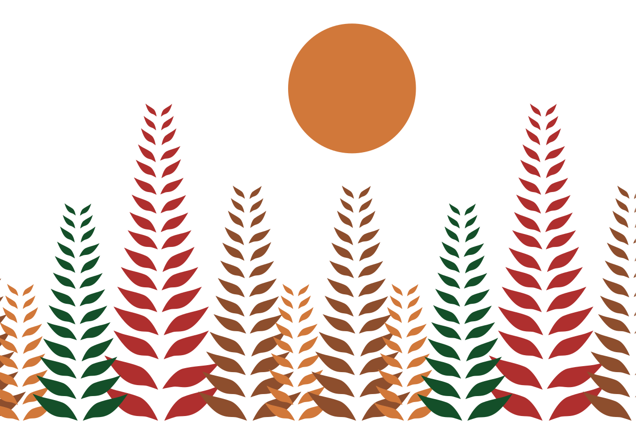 Naproane modern cu motiv frunze stilat - TenStickers