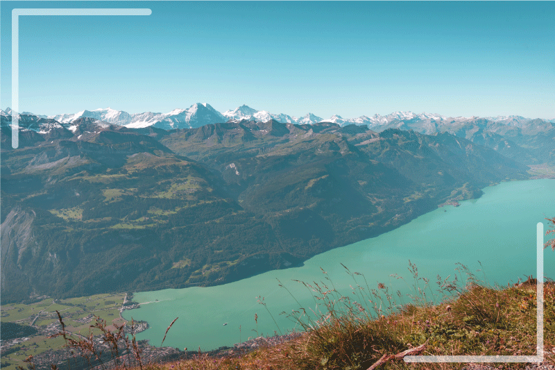 Naproane original munți înzăpeziți - TenStickers