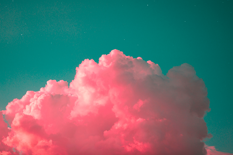 Naproane modern blush nor de culoare roz - TenStickers