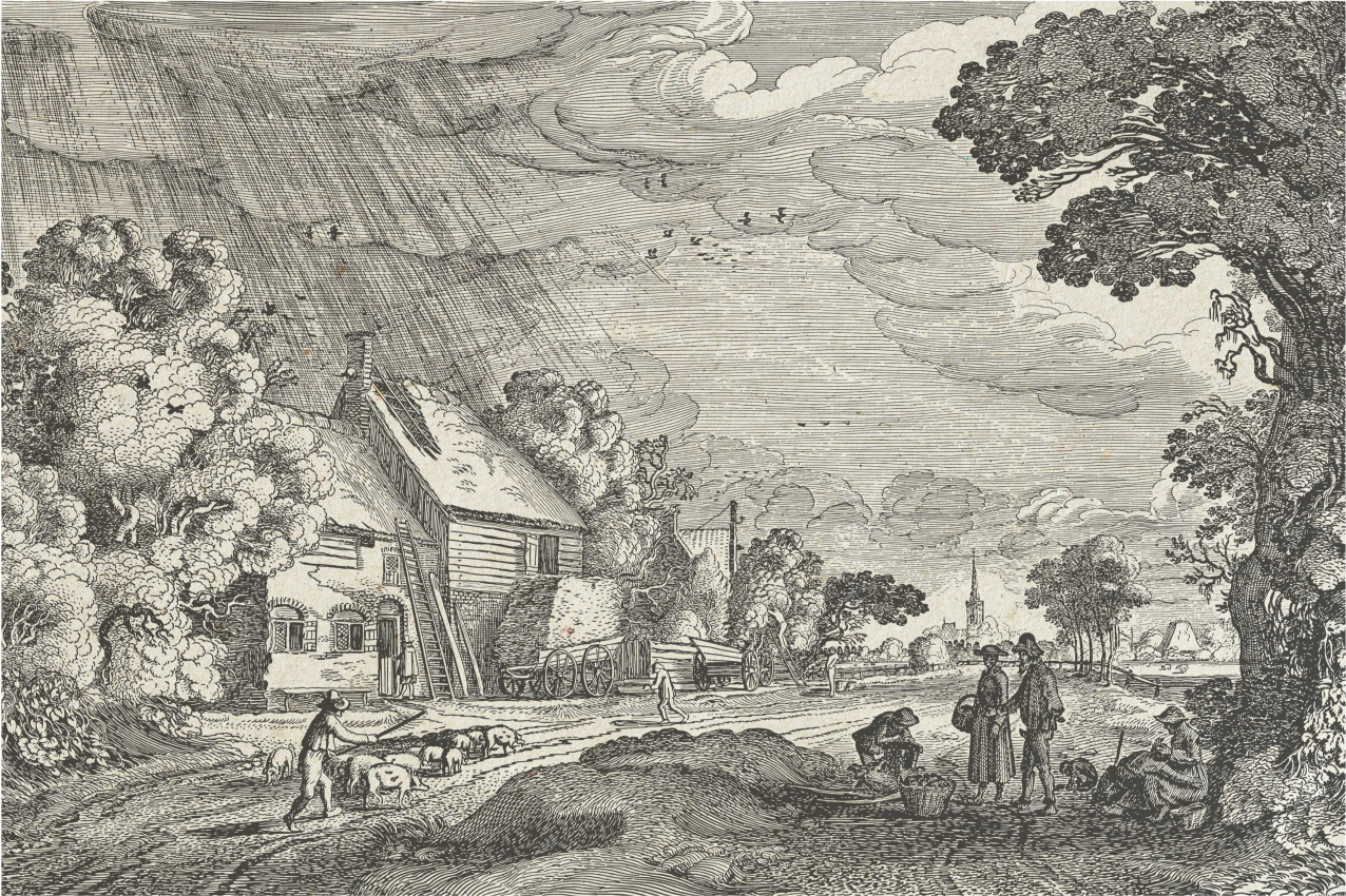 Naproane original peisaj vintage - TenStickers