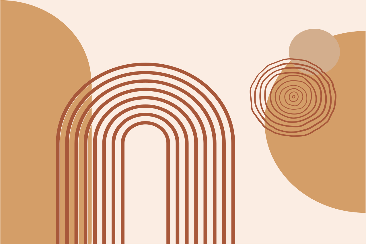 Naproane modern forme curbe stratificate - TenStickers