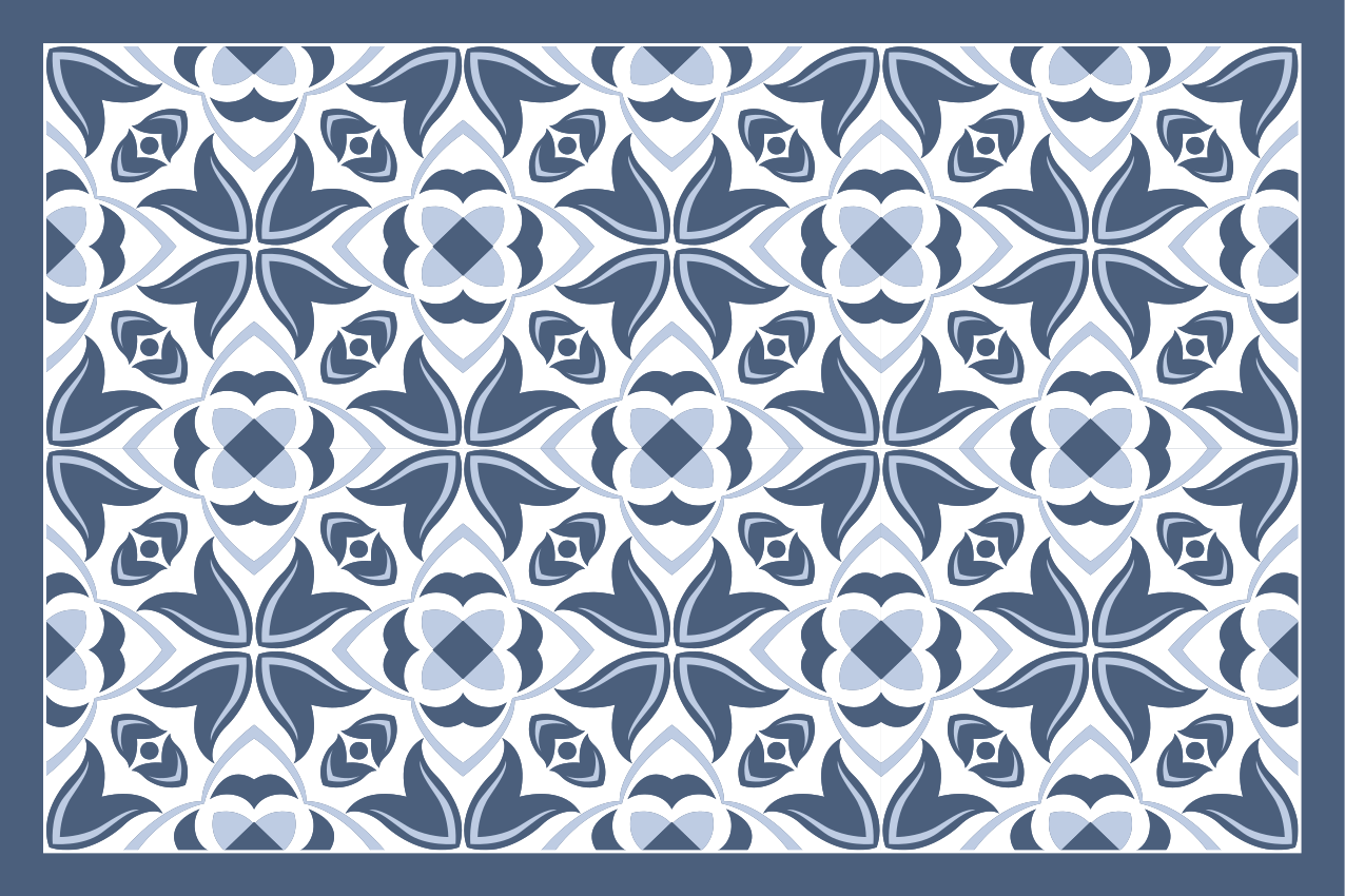 Naproane de textură cu motiv botanic rafinat - TenStickers