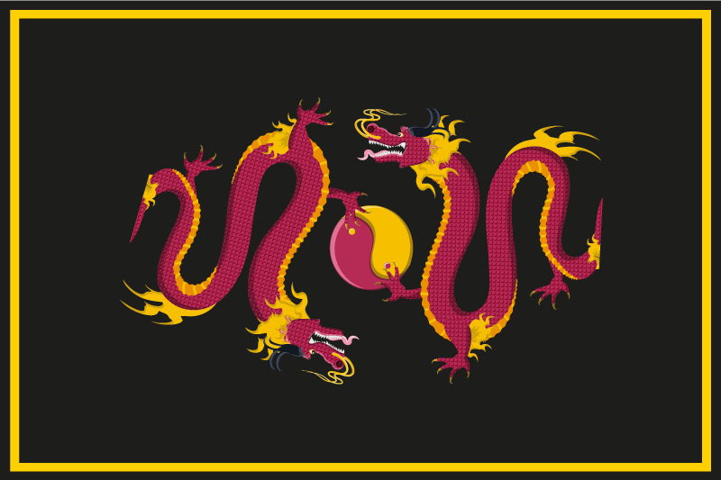 Naproane original cu model de dragon - TenStickers