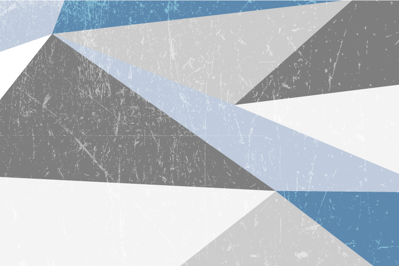 Naproane modern cu modele geometrice unghiulare - TenStickers