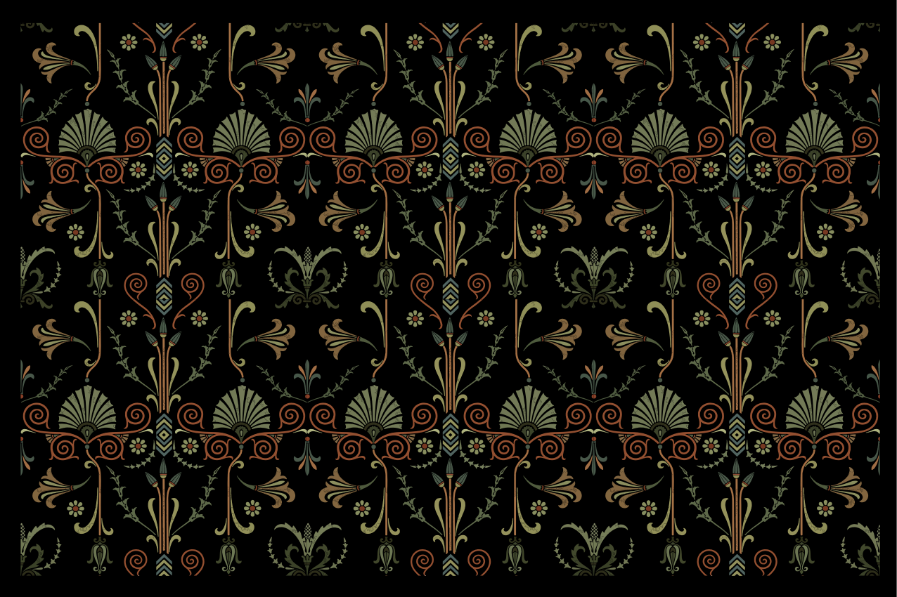 Naproane de textură cu finisaj floral texturat - TenStickers