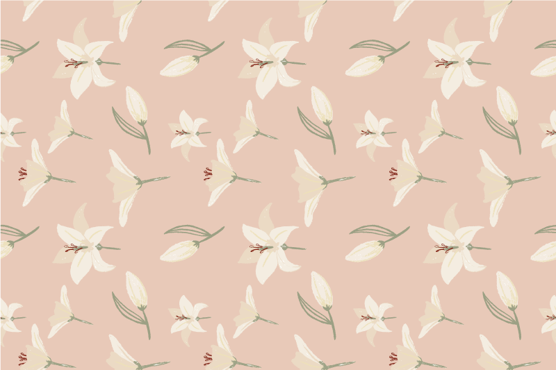 Naproane de crăciun cu motive florale pentru masă - TenStickers