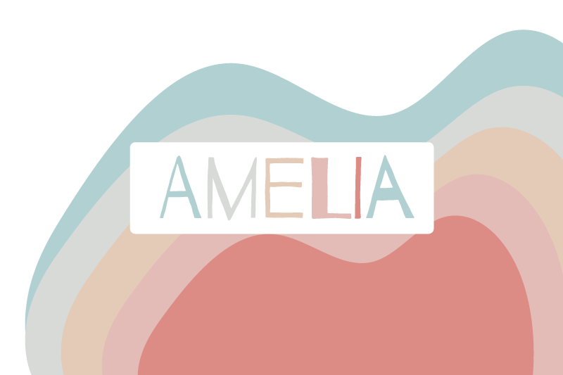 Naproane cu nume personalizate colorate - TenStickers