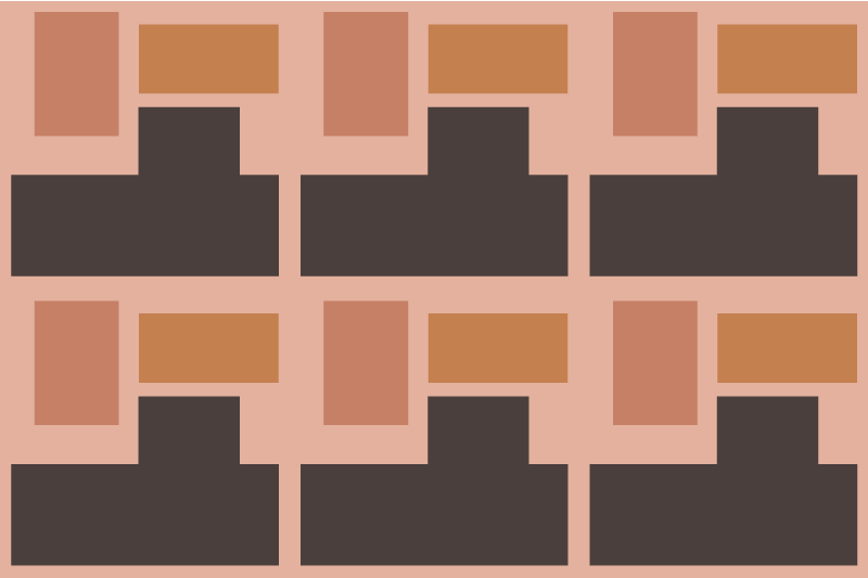 Naproane modern aranjament geometric abstract - TenStickers