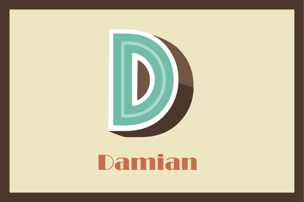 Naproane cu nume Scrisoare 3d - TenStickers