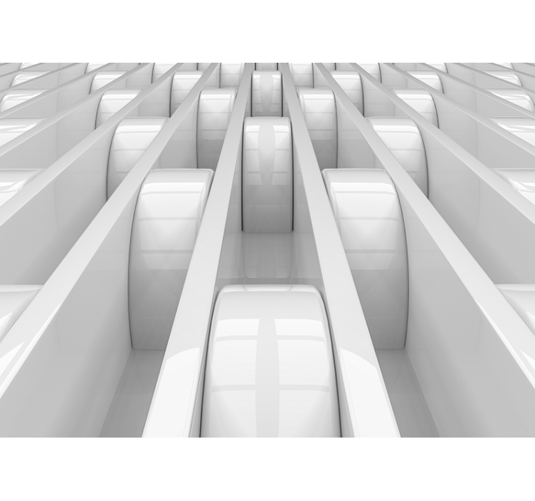 3d forme de tapet mural - TenStickers