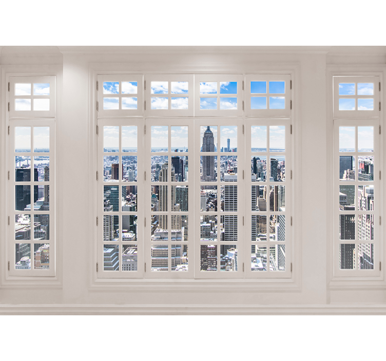 Tapet mural pentru orizontul orașului new york - TenStickers