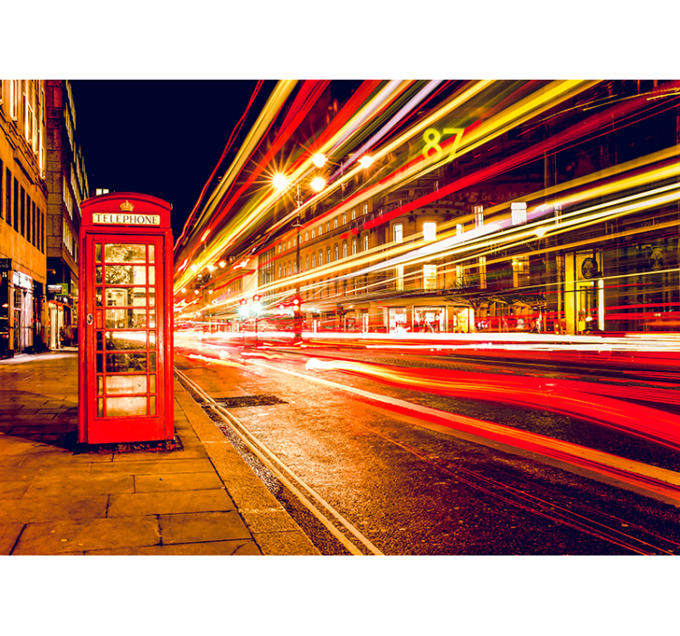 Murale de strazi din londra - TenStickers