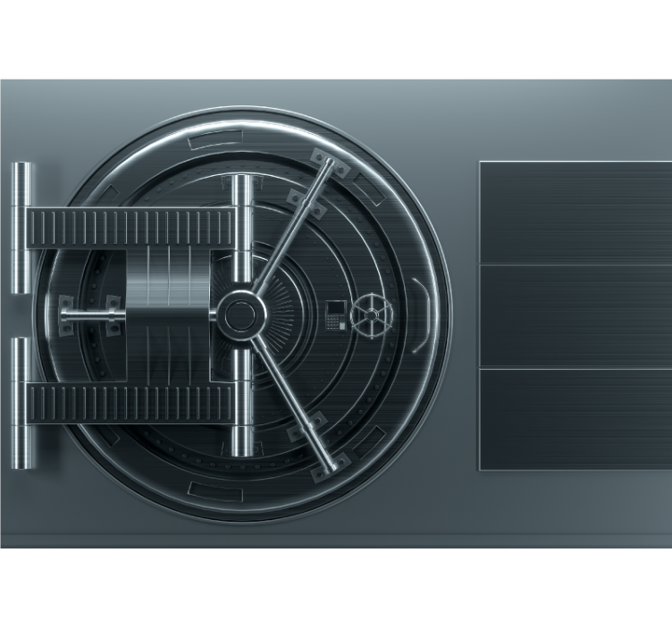 Alte fotomural designul camerei de siguranță - TenStickers