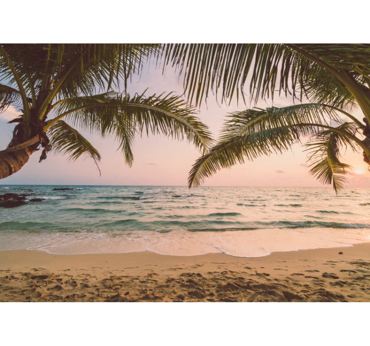 fototapetidilice peisaj pe plajă - TenStickers