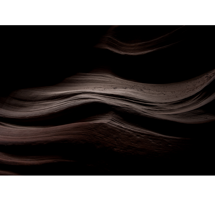 Fototapet texturat valuri de pământ - TenStickers