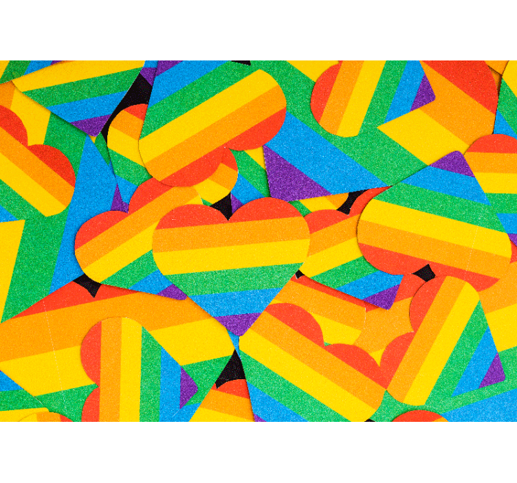 Inimile strălucitoare fotografie tapet romantic - TenStickers