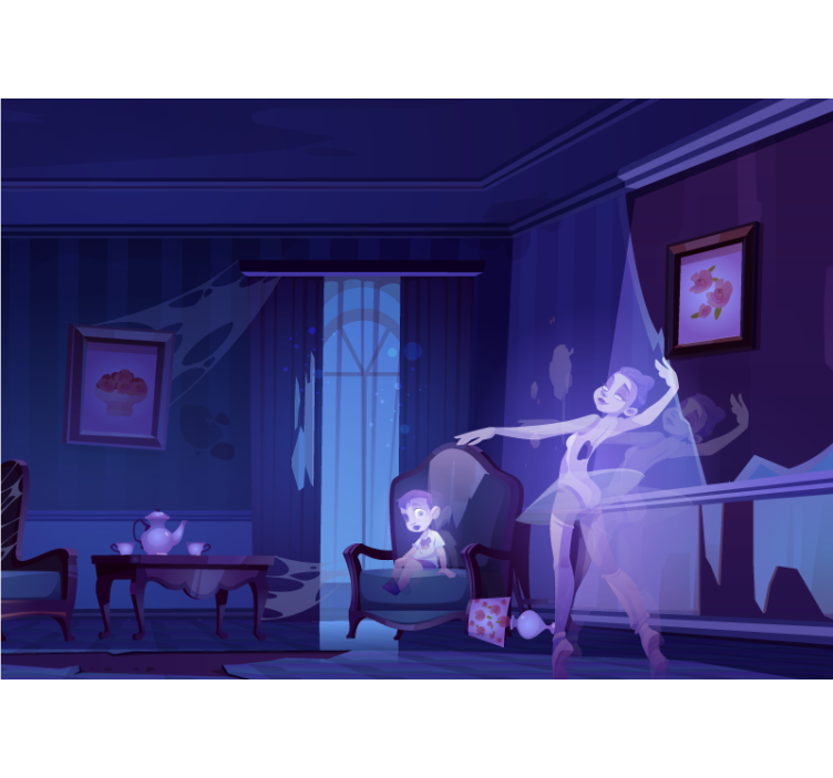 Fototapet muzică dans de balet - TenStickers