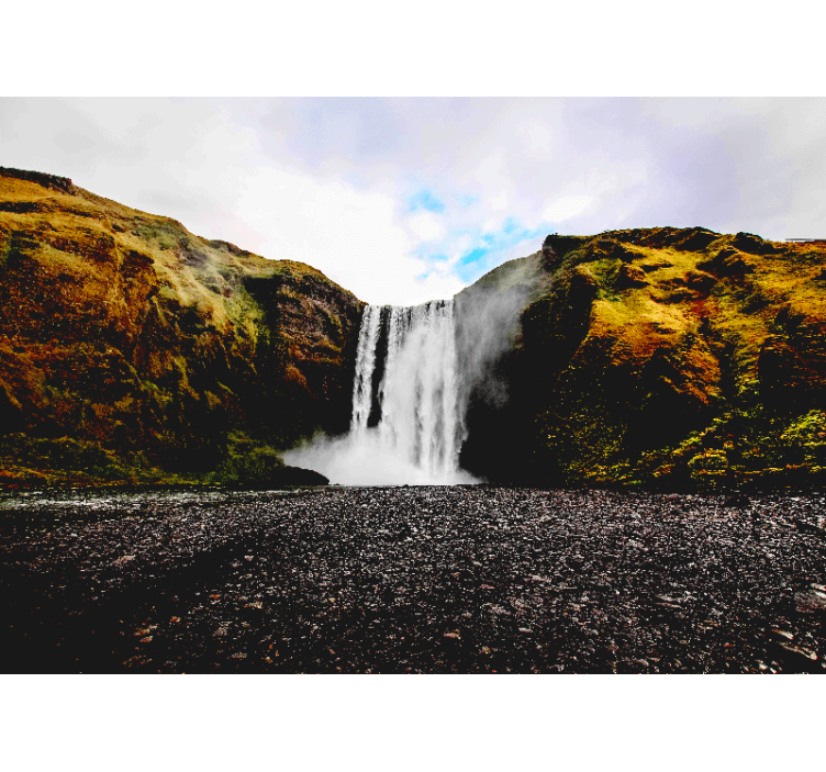 Murală frumoasă cascadă munți cascadă - TenStickers