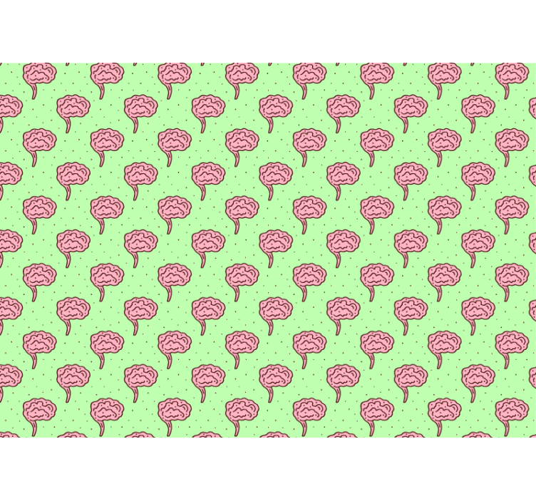 Picturi murale de flori flori stilizate din minte - TenStickers