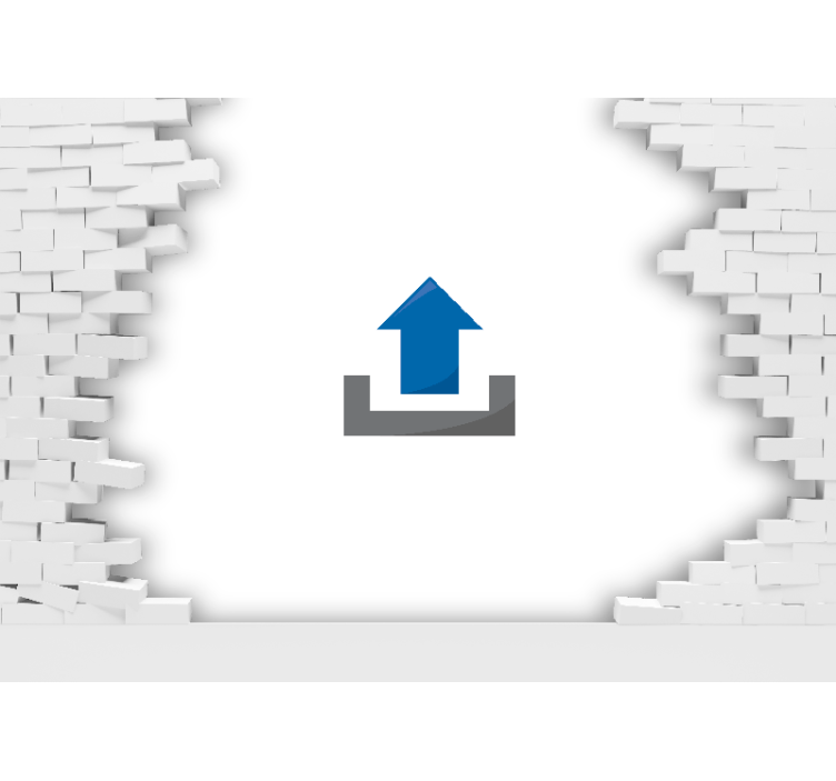 Fototapet animale urs polar sub apă - TenStickers