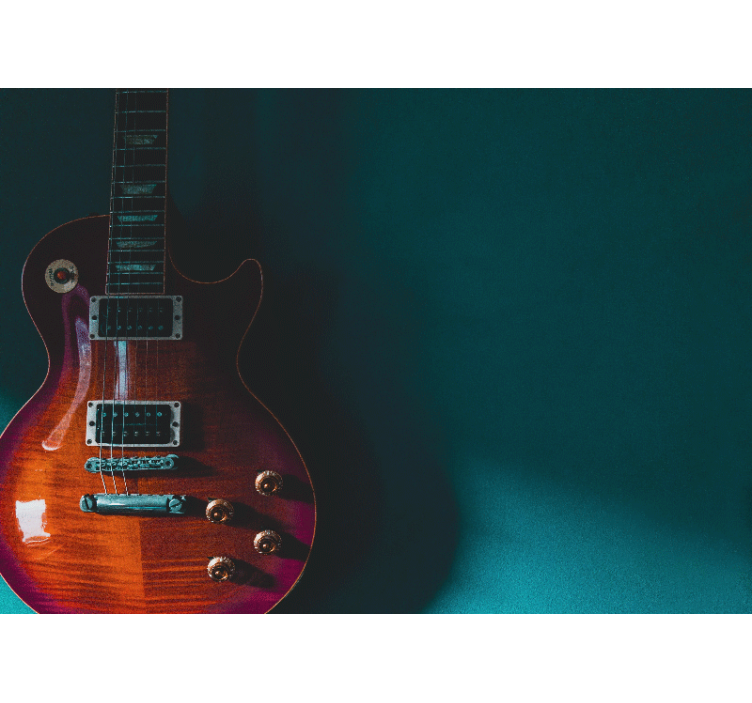 Fototapet muzică detaliu chitară electrică - TenStickers