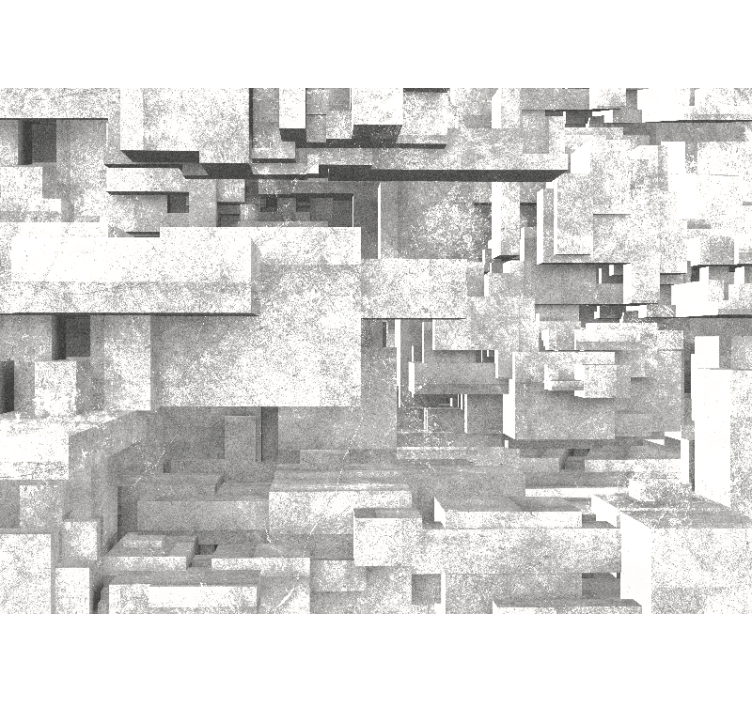 Fototapet abstract straturi geometrice - TenStickers