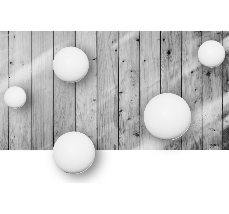 Fototapet texturat aranjament sferic geometric - TenStickers