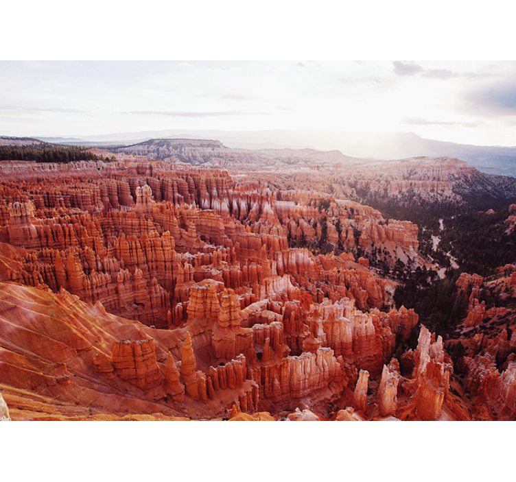 Fototapet peisaje vedere bryce canyon - TenStickers