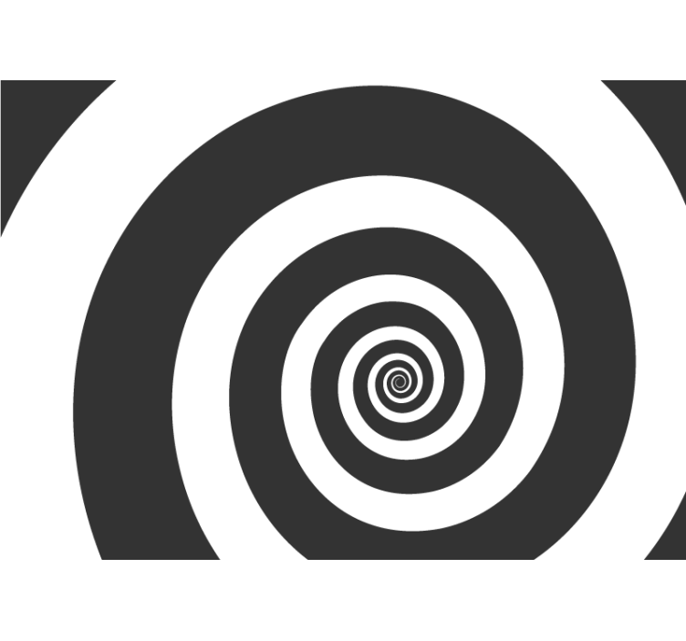 Fototapet abstract design iluzie spirală - TenStickers